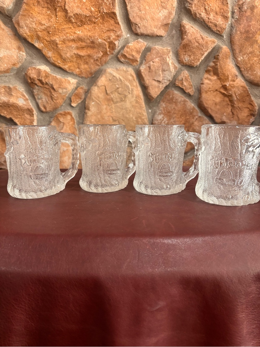McDonald’s Flintstones TreeMendous mugs